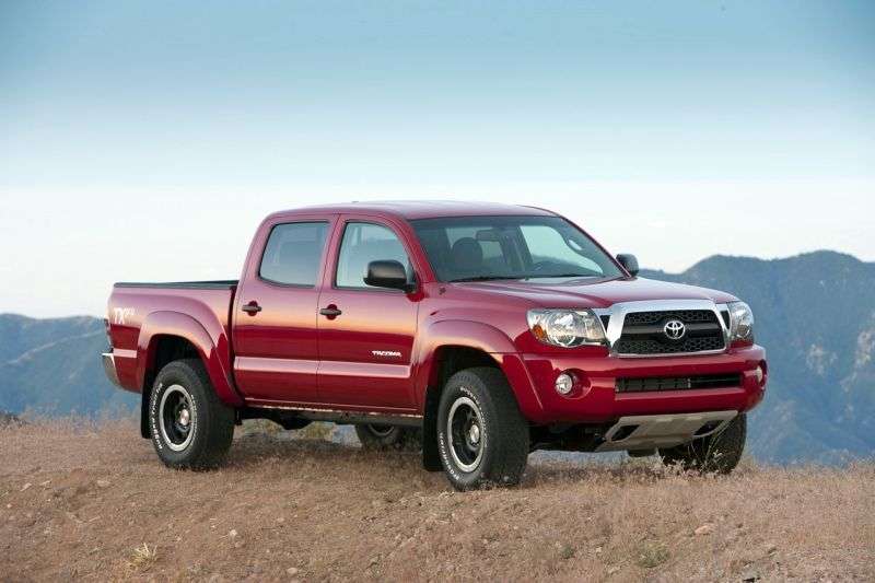 Toyota Tacoma 2nd generation [restyling] Double Cab pick up 4 bit. 2.7 AT (2010–2011)