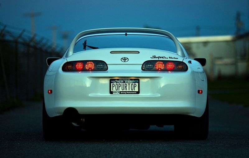 Toyota Supra Mark IV [restyling] coupe 3.0 AT Overdrive (1998–2002)