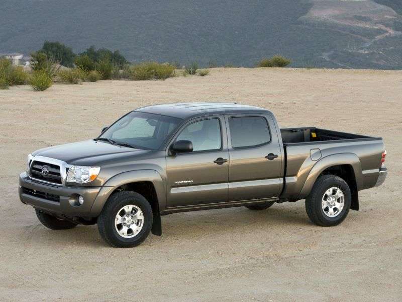 4 drzwiowy pickup Double Cab Toyota Tacoma 2 generacji 4.0 AT Overdrive 4x4 L1 (2007 2010)