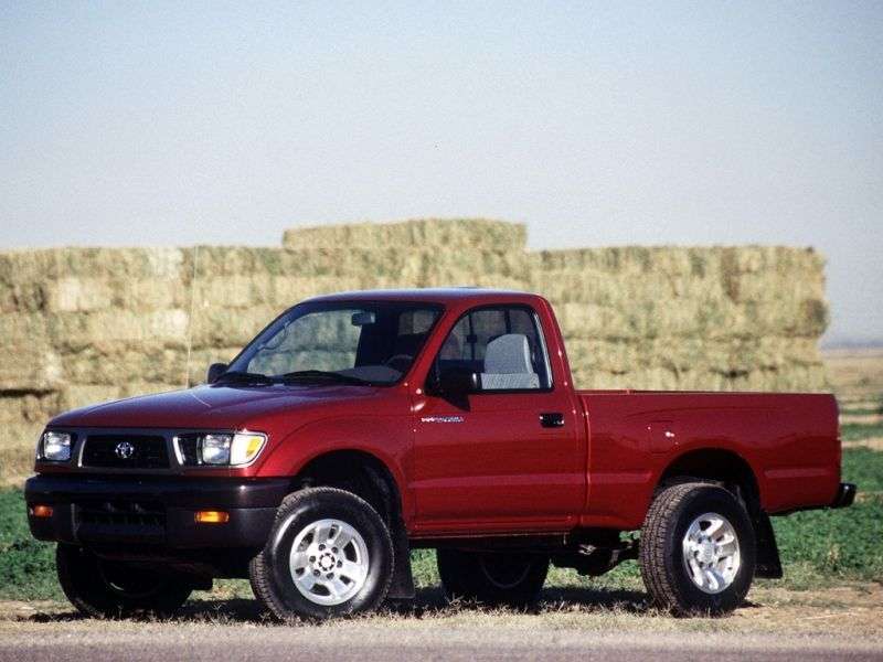 Toyota Tacoma 1 generacji Zwykły 2 drzwiowy pickup 2.7 AT 4x4 (1995 1997)