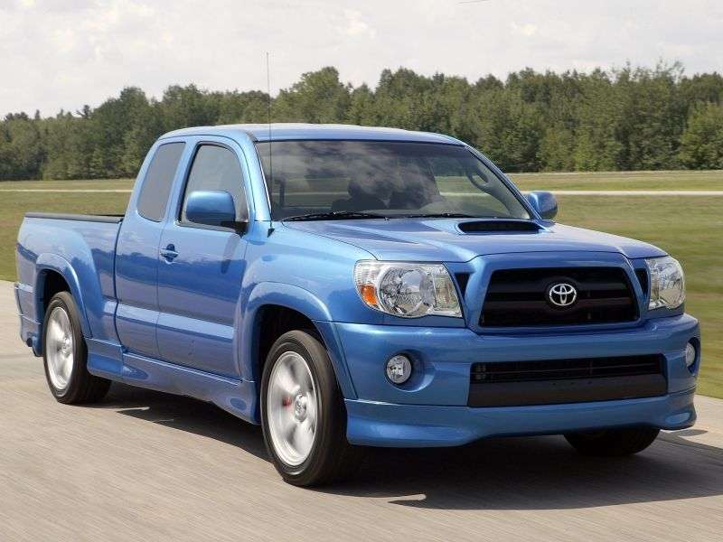 2 drzwiowy pickup Toyota Tacoma X Runner drugiej generacji 4,0 mln ton (2005–2010)