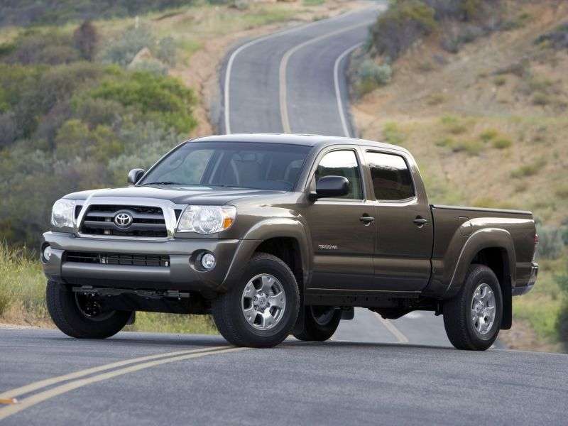4 drzwiowy pickup Double Cab Toyota Tacoma 2 generacji 4.0 AT Overdrive 4x4 L1 (2007 2010)