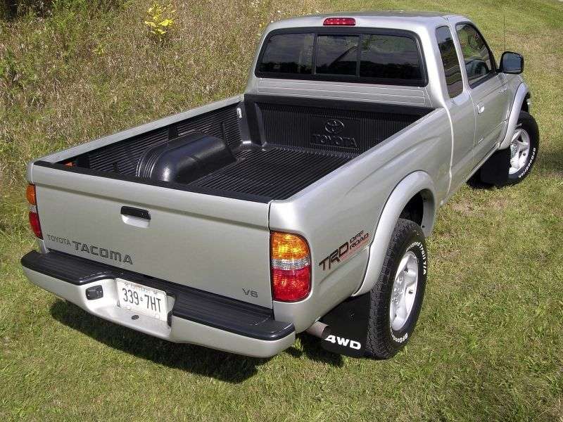 Toyota Tacoma pierwszej generacji [druga zmiana stylizacji] Xtracab pickup 2 drzwiowy. 2,7 MT Overdrive 4x4 (2001 2004)