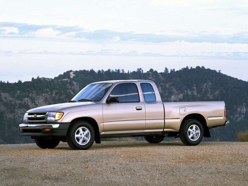 Toyota Tacoma 1st generation [restyled] Xtracab pickup 2 bit. 2.7 AT Overdrive 4x4 (1998–2000)