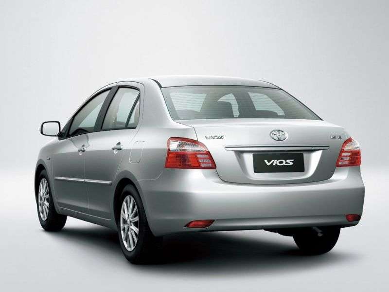Toyota Vios 2.generacja [zmiana stylizacji] sedan 1.5 MT (2010 obecnie)