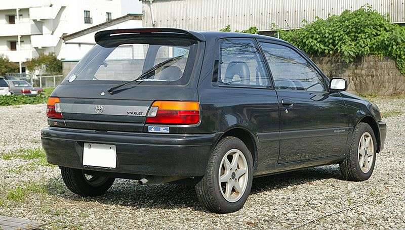 Toyota Starlet 80 series hatchback 3 dv. 1.3 MT Turbo (1989–1996)