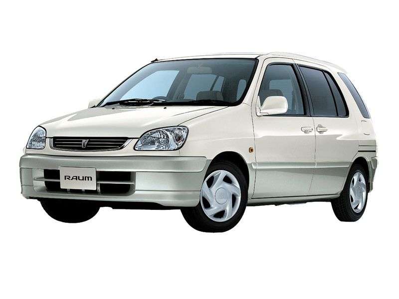 Toyota Raum 1st generation minivan 1.5 AT 4WD (1997–2003)