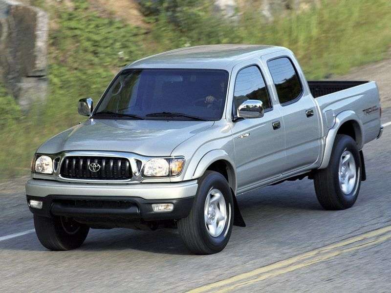Toyota Tacoma 1st generation [2nd restyling] Double Cab pick up 4 bit. 2.7 AT Overdrive (2001–2004)