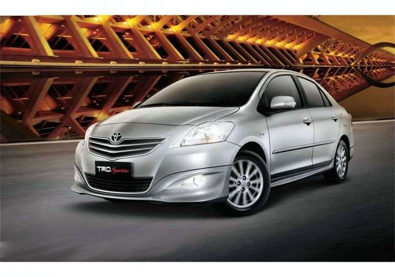 Toyota Vios 2. generacji [zmiana stylizacji] sedan 1.3 AT (2010 obecnie)