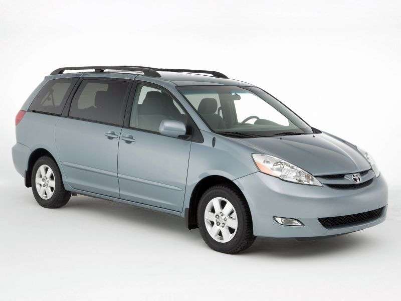 Toyota Sienna minivan 3.5 AT AWD drugiej generacji (2007 2010)