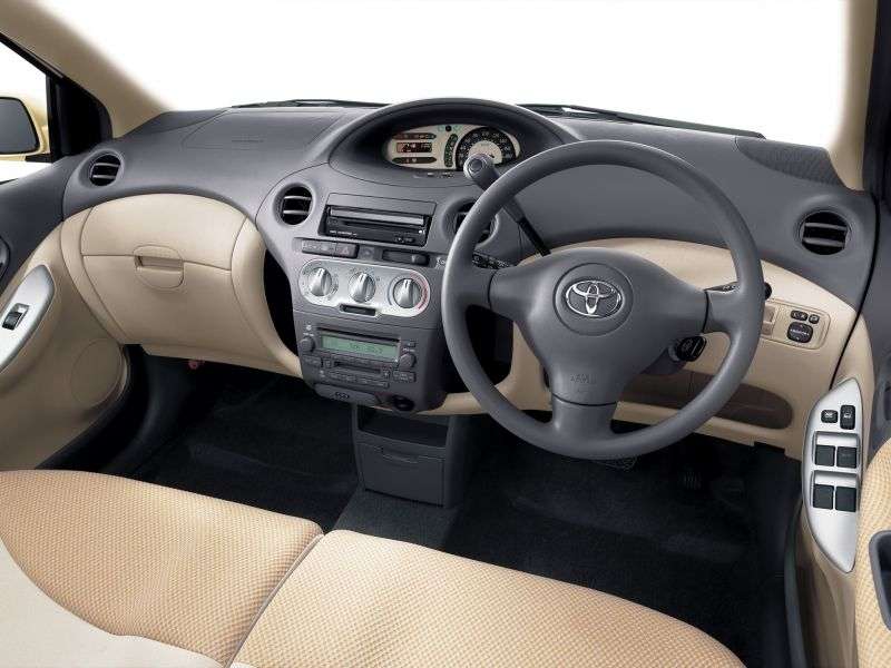 Toyota Vitz XP10 [restyling] 5 dv hatchback 1.3 4WD AT (2002–2005)
