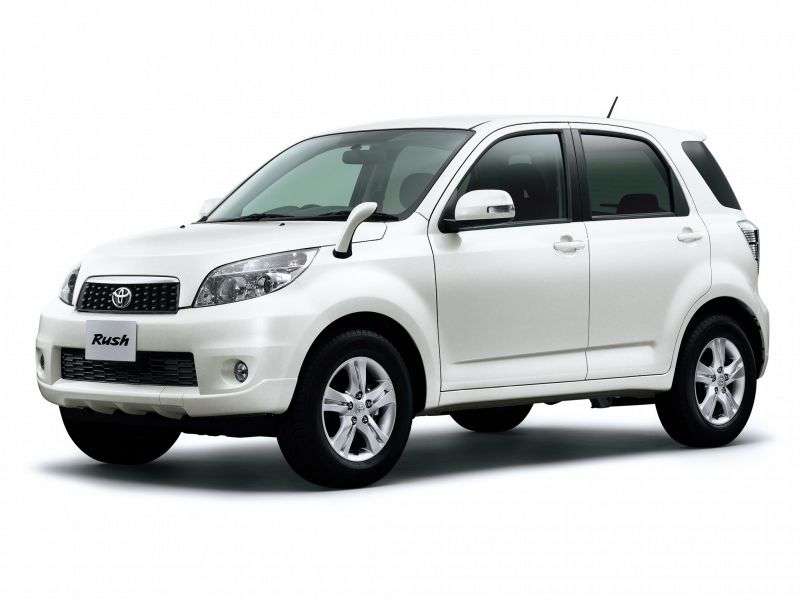 Toyota Rush 1st generation [restyled] 1.5 MT 4WD crossover (2008 – v.)