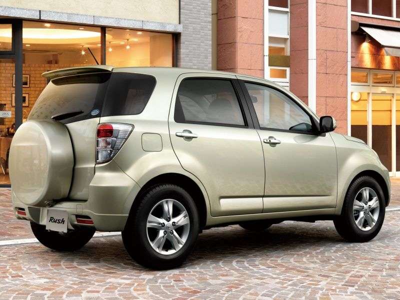 Toyota Rush pierwszej generacji [zmiana stylizacji] crossover 1.5 AT 4WD (2008 obecnie)