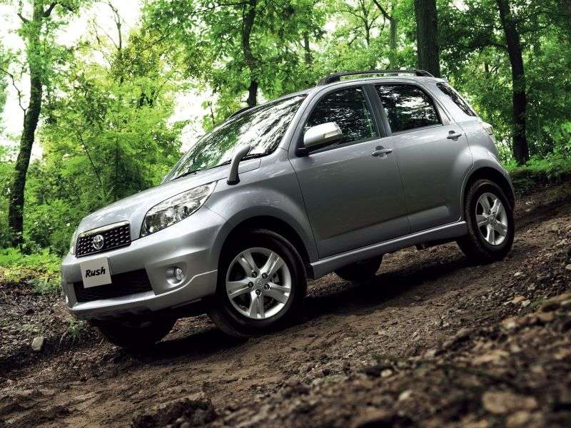 Toyota Rush 1st generation [restyled] crossover 1.5 AT 4WD (2008 – v.)