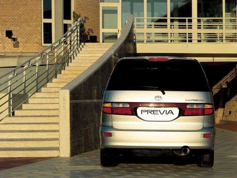 Toyota Previa XR30 / XR40 minivan 3.0 AT 8 osobowy (2001 2004)