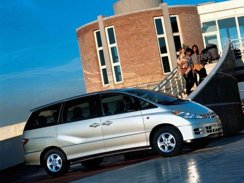 Toyota Previa XR30 / XR40 minivan 2.0 D4 D MT 7seat (2001 2004)
