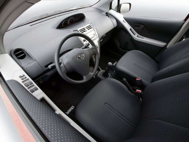 Toyota Yaris XP9RS hatchback 3 drzwiowy 1,5 MT (2007 2009)