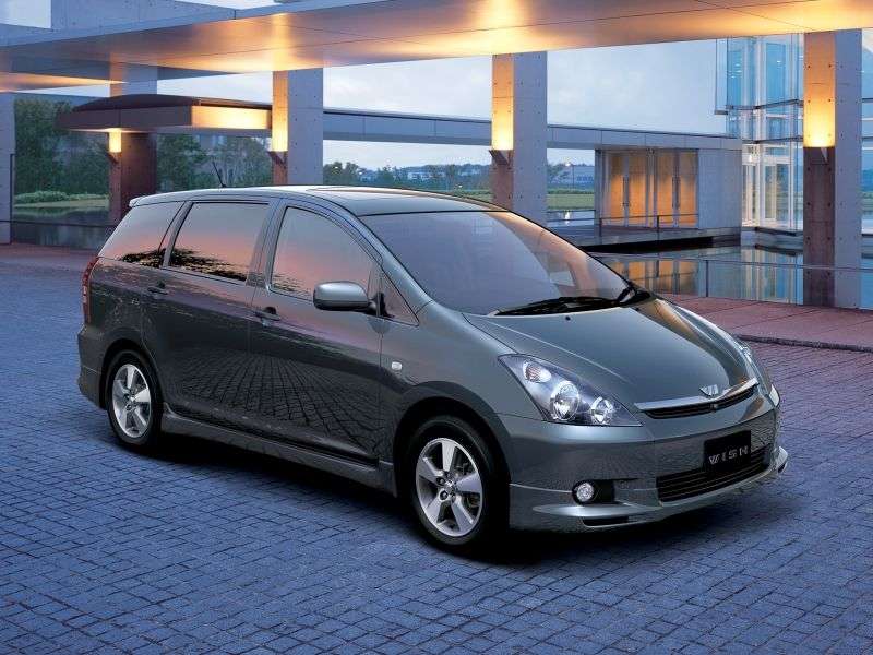 Toyota Wish 1.generacji minivan 2.0 CVT 6seat (2003 2005)