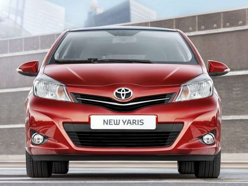 Toyota Yaris U hatchback 5 drzwiowy 1,4 D 4D MMT (2011 do chwili obecnej)