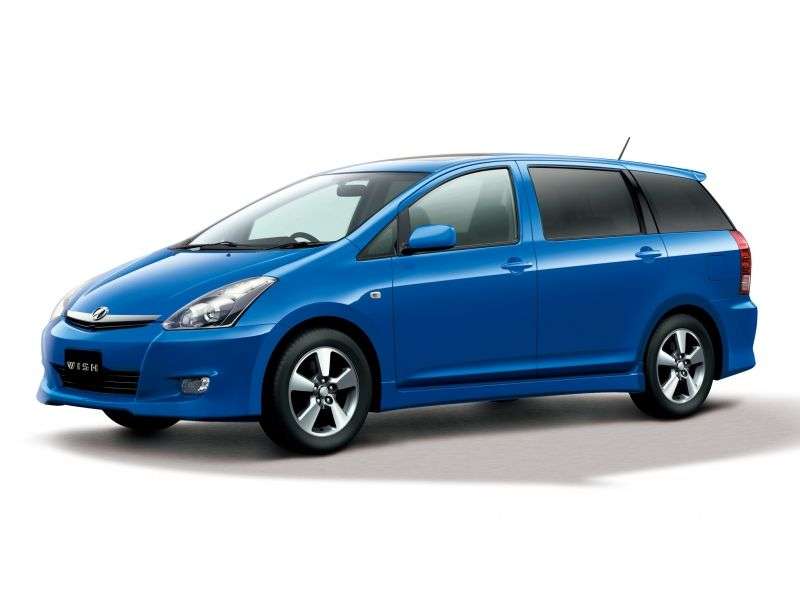Toyota Wish 1.generacja [zmiana stylizacji] minivan 1.8 AT (2005 2009)