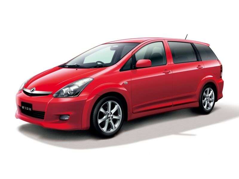 Toyota Wish 1st generation [restyled] minivan 2.0 CVT 7seat (2005–2009)