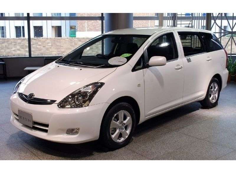 Toyota Wish 1st generation [restyled] minivan 2.0 CVT 7seat (2005–2009)