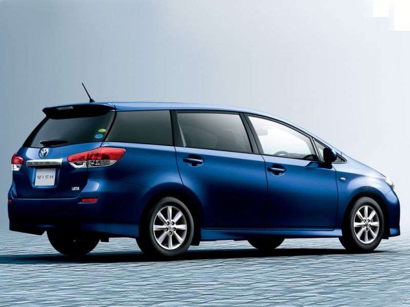 Toyota Wish minivan drugiej generacji 2.0 CVT 7seat (2009 2012)