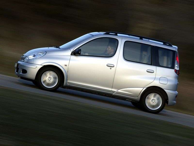 Toyota Yaris Verso 1.generacja [zmiana stylizacji] minivan 1.5 MT (2003 2006)