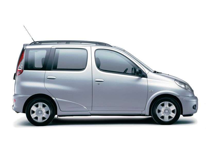 Toyota Yaris Verso 1st generation [restyled] minivan 1.3 AT (2003–2006)