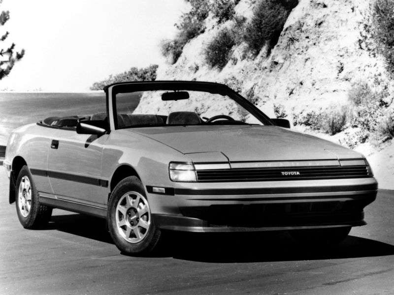 Toyota Celica 4 generacja cabrio 2.0 GT MT (1985 1989)