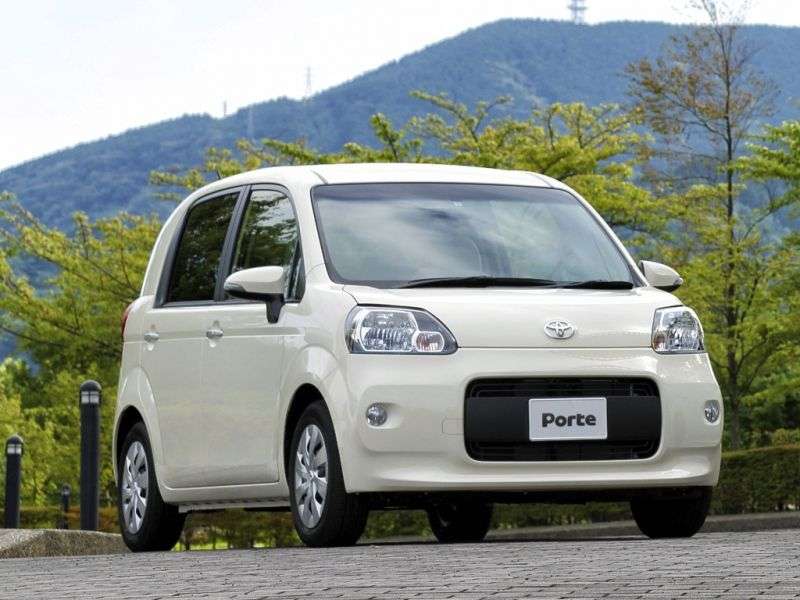 Toyota Porte 2nd generation minivan 1.3 CVT (2012 – n. In.)