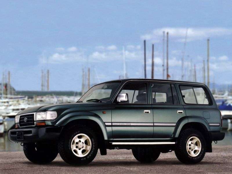 Toyota Land Cruiser J80 5 door SUV. 4.0 AT J80G (1989–1992)