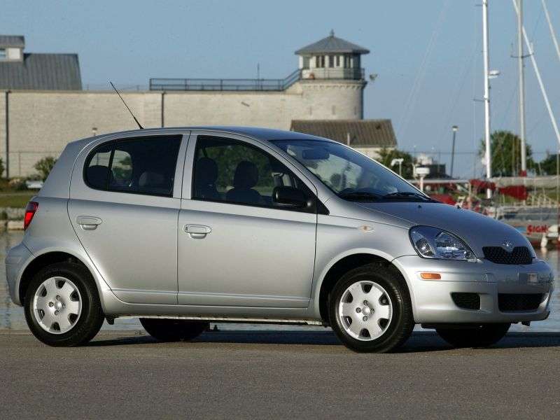 Toyota Echo 1st generation [restyling] 5 bit hatchback 1.3 AT (2003–2005)