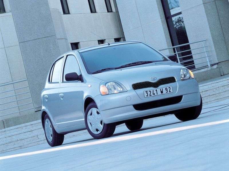 Toyota Echo 1 generation hatchback 5 dv. 1.5 AT (1999–2003)