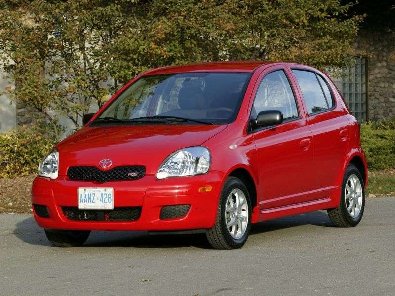 Toyota Echo 1st generation [restyling] 5 bit hatchback 1.3 AT (2003–2005)