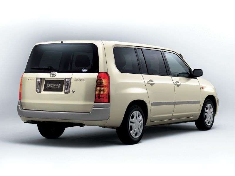 Toyota Succeed 1.generacja kombi 1.4 D 4D MT Van (2002 2007)
