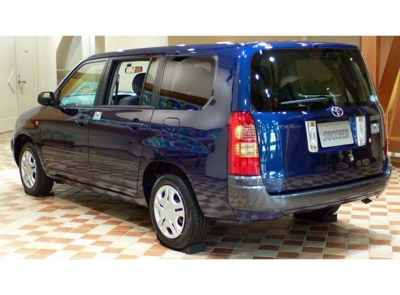 Toyota Succeed 1.generacja Estate 1.5 MT 4WD Van (2002 obecnie)