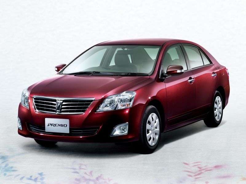 Toyota Premio 2.generacja [zmiana stylizacji] sedan 2.0 CVT (2010 obecnie)