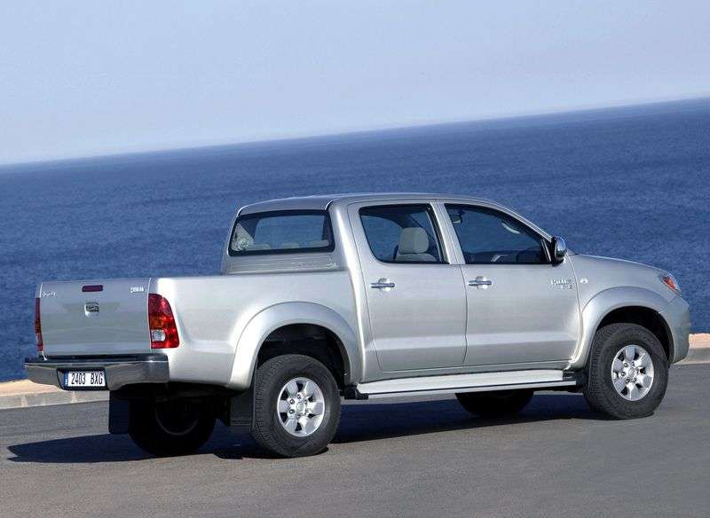 Toyota Hilux 7.generacja [zmiana stylizacji] Double Cab pickup 2.5D MT Turbo AWD Elegance (2008–2011)