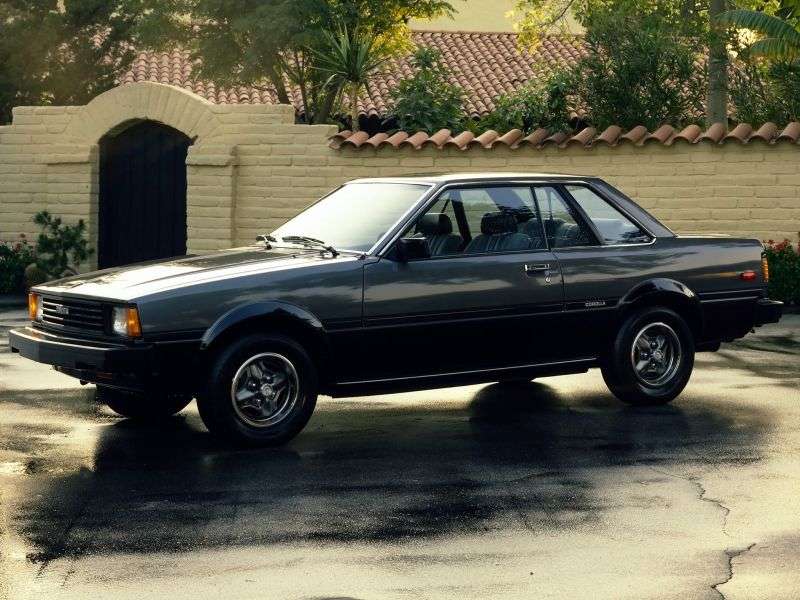 Toyota Corolla E70 [restyled] hardtop 1.6 MT Overdrive (1983–1983)