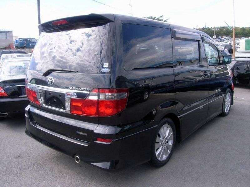 Toyota Alphard 1st generation 5 door minivan 3.0 AT (2002–2004)