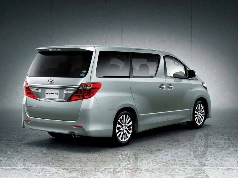 Toyota Alphard 2nd generation [restyled] minivan 2.4 AT (2011 – n.)
