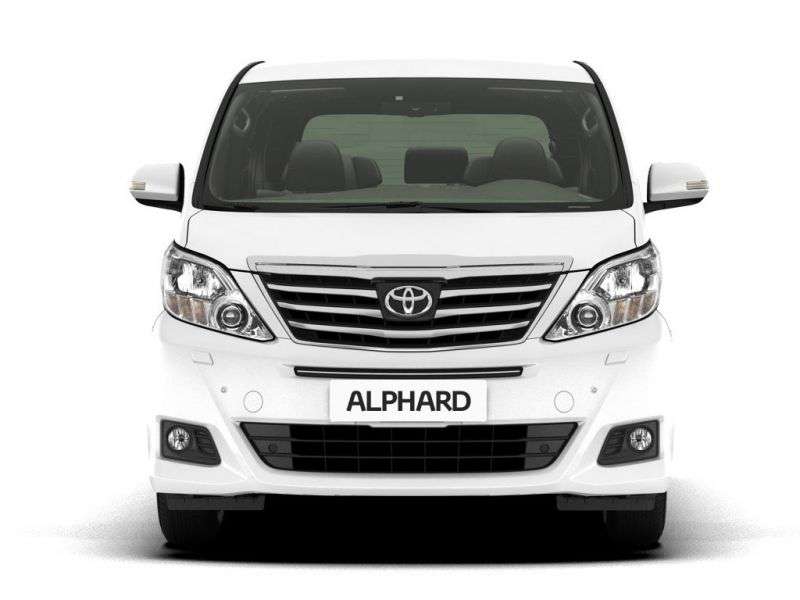Toyota Alphard 2 generacja [zmiana stylizacji] minivan 2.4 AT 4WD (2011 obecnie)