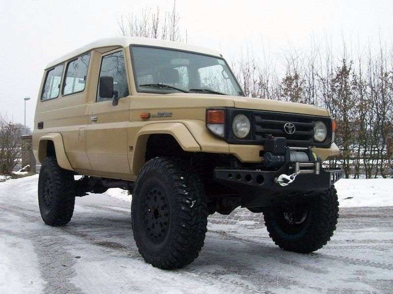 Toyota Land Cruiser J70 [druga zmiana stylizacji] J78 SUV 3 drzwiowy. 4,2 D MT (1999 2007)