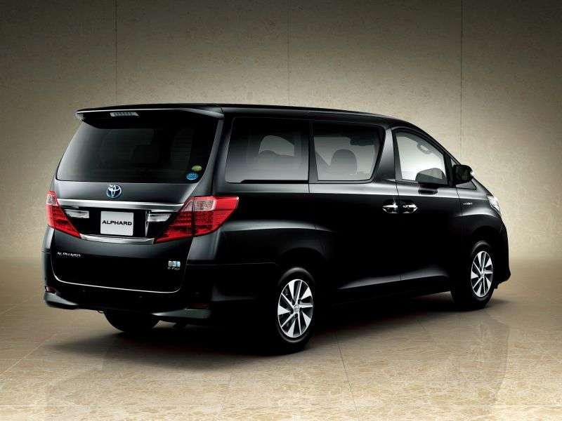 Toyota Alphard 2 generacji [zmiana stylizacji] minivan 2.4 AT (2011 obecnie)