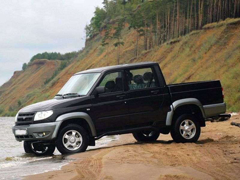 UAZ Pickup odbiór pierwszej generacji 2.7 MT 4WD Comfort (2007–2012)