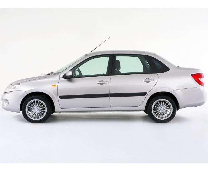 VAZ (Lada) Granta 1st generation 4 door sedan. 1.6 MT 8kl 21900 41 013 Norma (2013) (2011 – present)