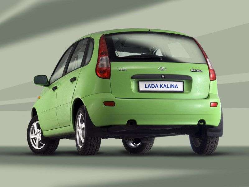 VAZ (Lada) Kalina, 5 drzwiowy hatchback 1119 pierwszej generacji. 1.4 MT 16 cl (Euro 3) 11194 30 036 Norma (2004 2012)