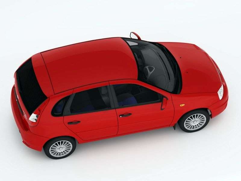 VAZ (Lada) Kalina Sport hatchback pierwszej generacji, 5 drzwiowy. 1.4 MT 16 cl (Euro 4) 11194 42 096 luksów (2012 2013)
