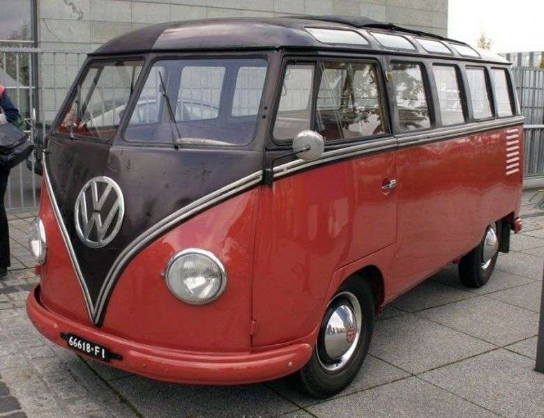 Volkswagen Transporter T1minibus 3 drzwiowy 1,5 MT (1950 1963)